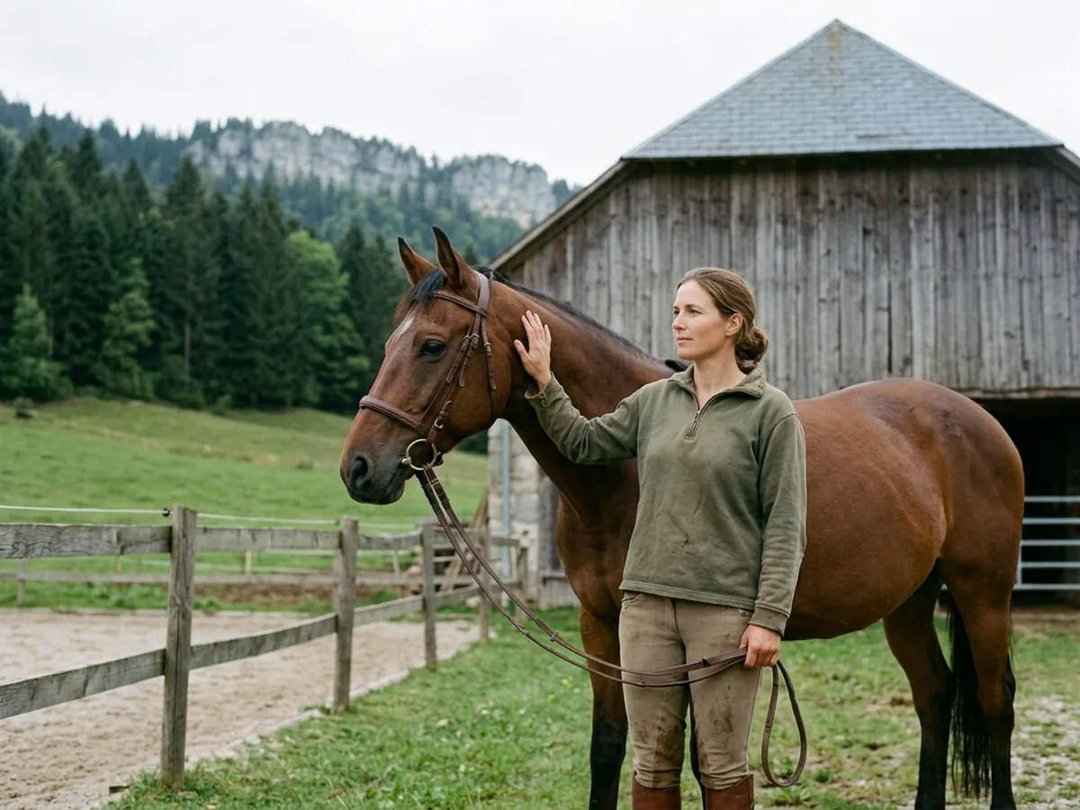 Cours d'équitation à Villard-de-Lans, Isère